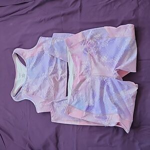 Torrid leggings and longline bra set